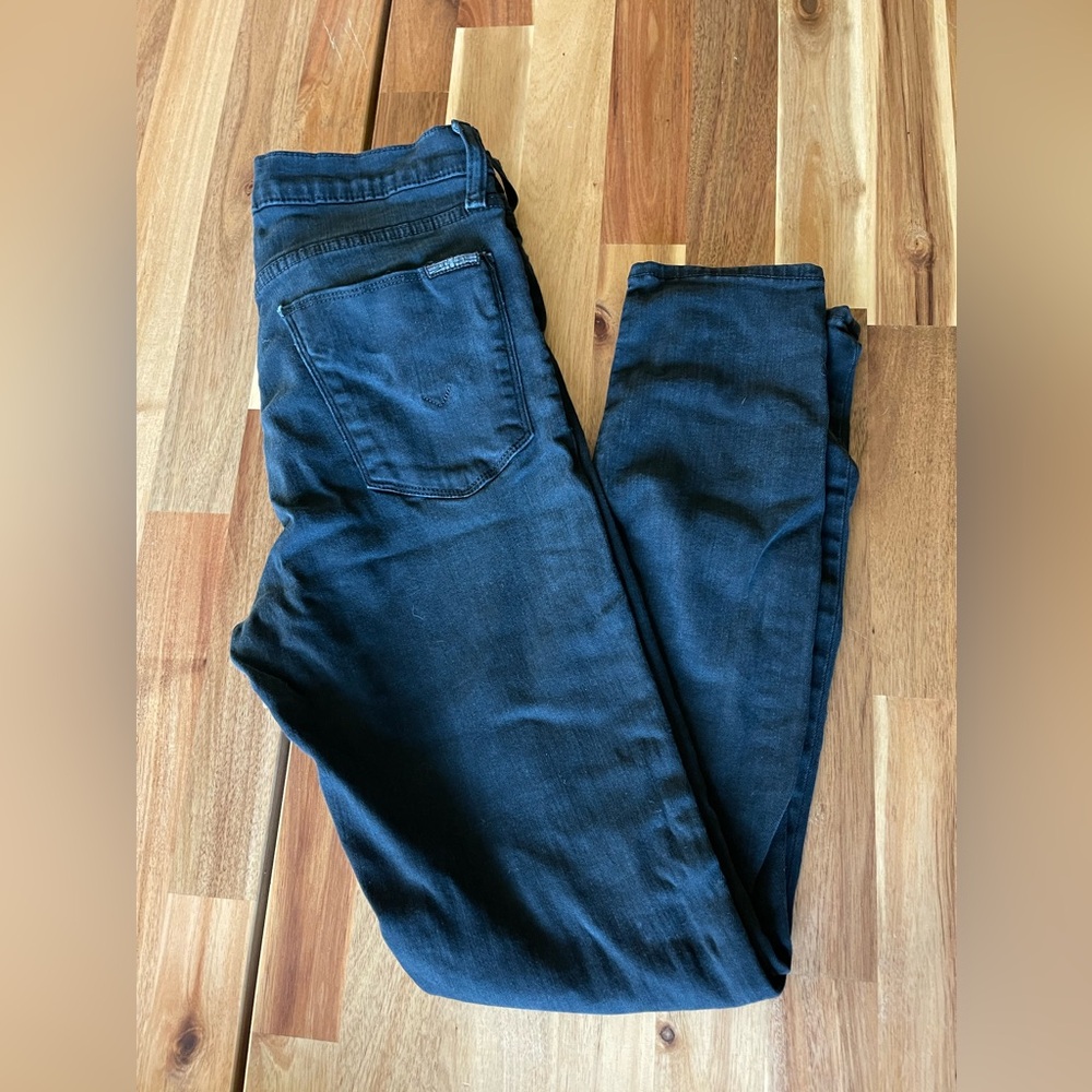 Hudson Size 28 Black Skinny Jean